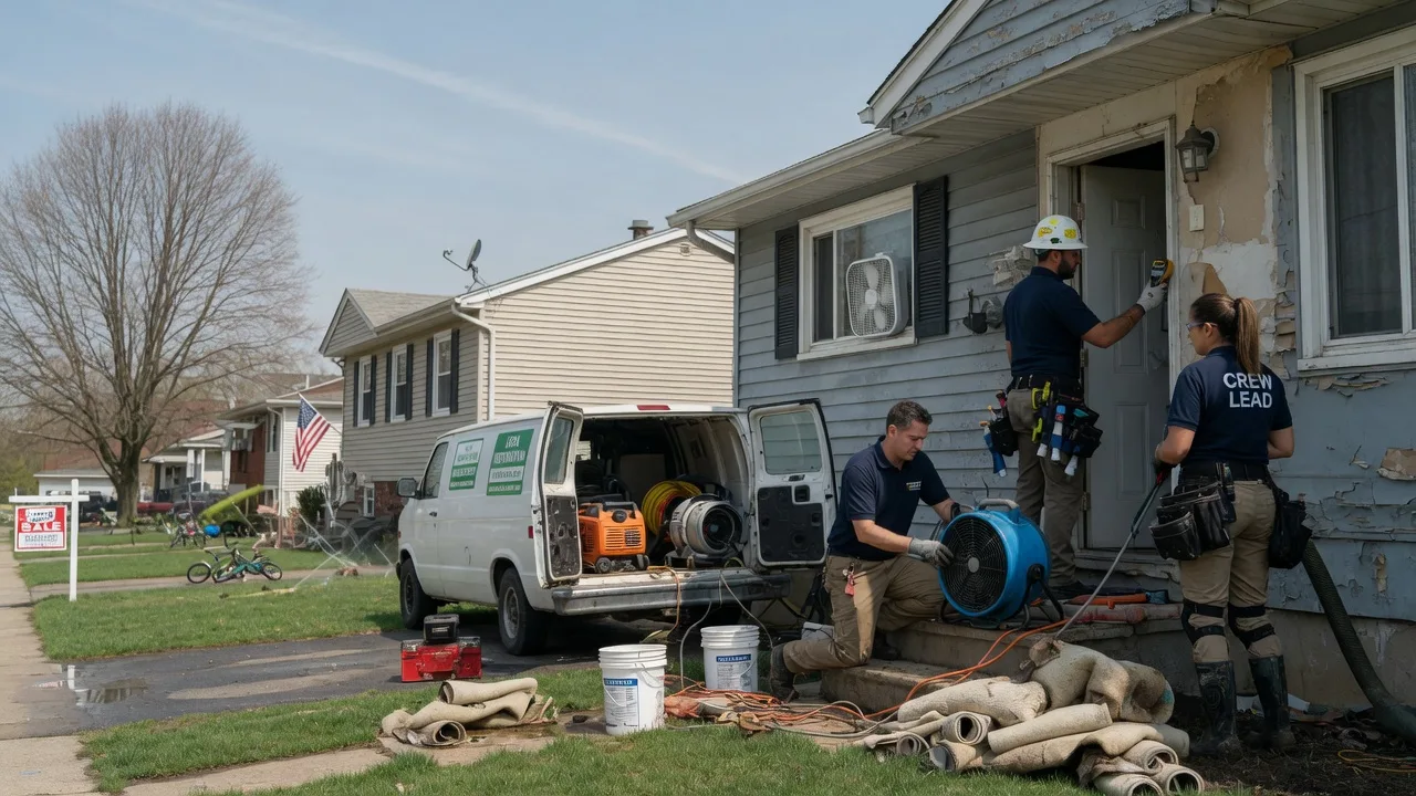 Flood Cleanup in Crary, ND near me