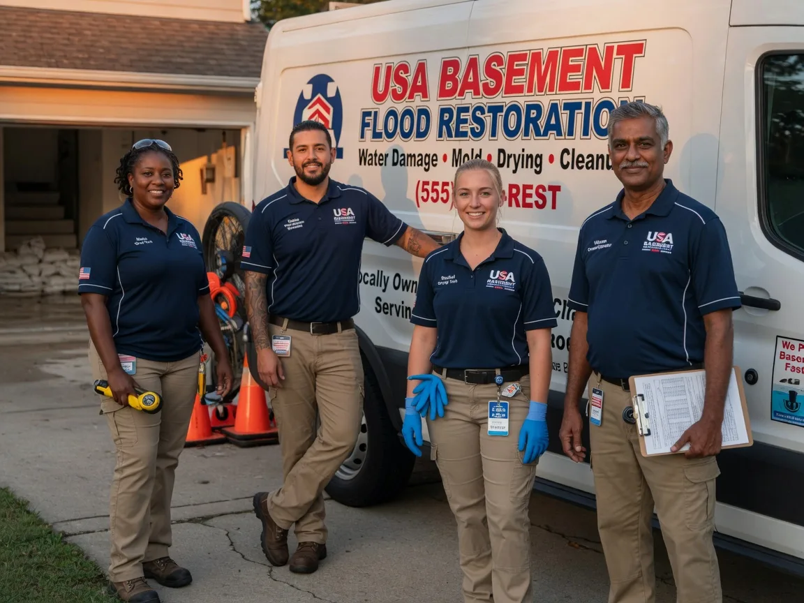 Basement Flood Cleanup company in Crary, ND